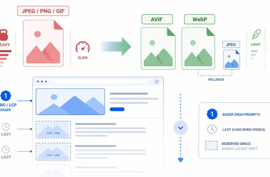 Next-Generation Image Formats and Lazy-Loading: A Practical Strategy for Faster Pages